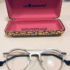 l.a. Eyeworks TOPANGA Eyeglasses.